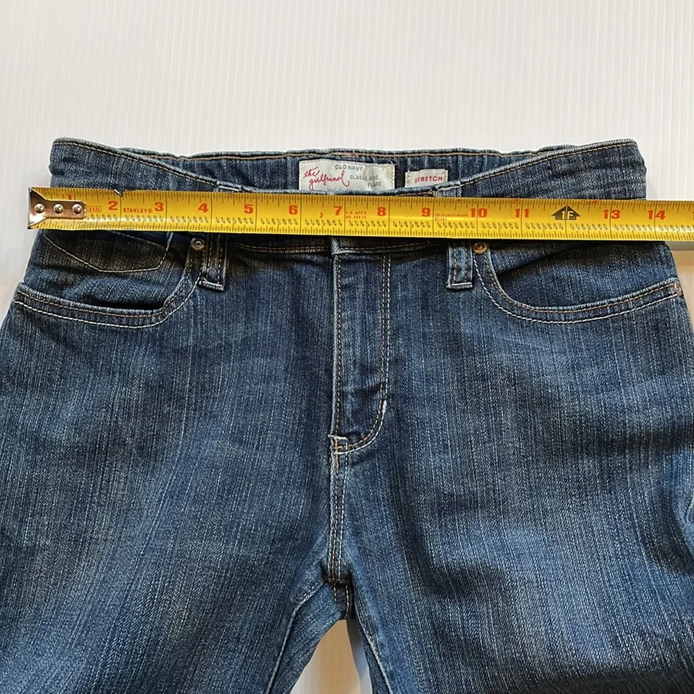 Old Navy Girlfriend, classic rise, flare stretch jeans Girls size 12 plus